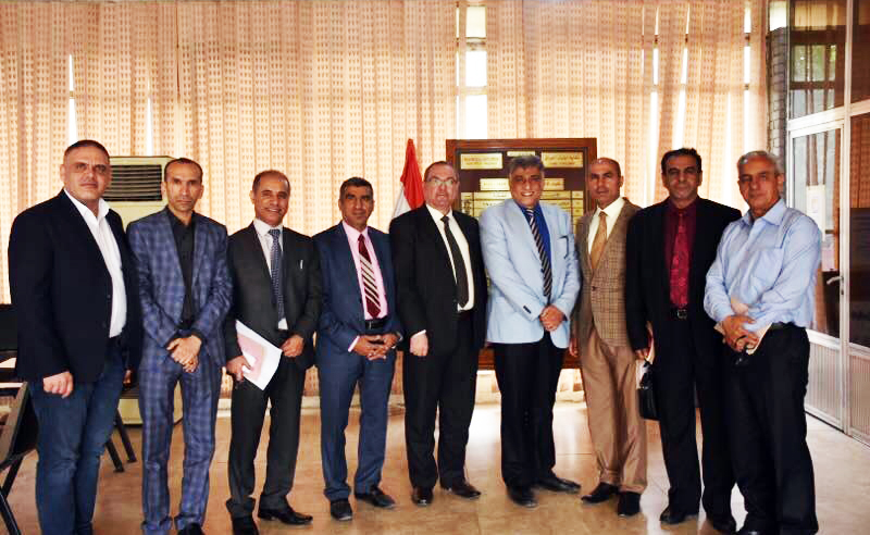 عقد اجتماع اللجنة الاجتماعية في نقابة الاطباء المقر العام برئاسة الدكتور منتظر الفضلي