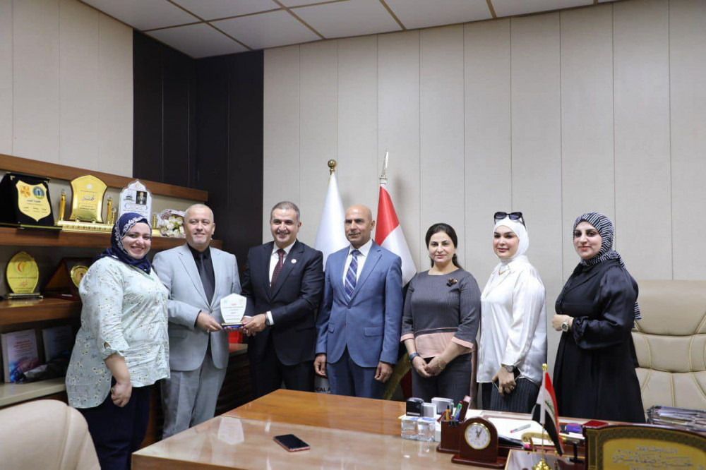 وفد من جمعية أطباء الأسرة العراقية يزور مقر نقابة أطباء العراق