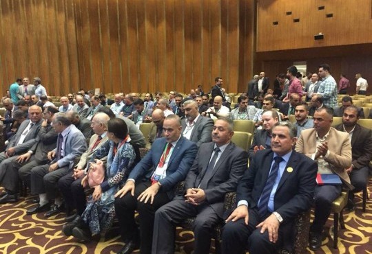 حضر السيد نقيب أطباء العراق الدكتور (( عبد الأمير محسن حسين )) أعمال إفتتاح المؤتمر الدولي