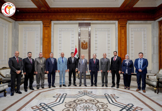 كما شدد الرئيس رشيد على أهمية الاهتمام بالأطباء وضرورة توفير كل الدعم الممكن لهم